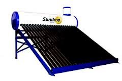 Sundrop Solar Water Heater - ETC 150 LPD Copper Tank : Amazon.in: Garden u0026  Outdoors