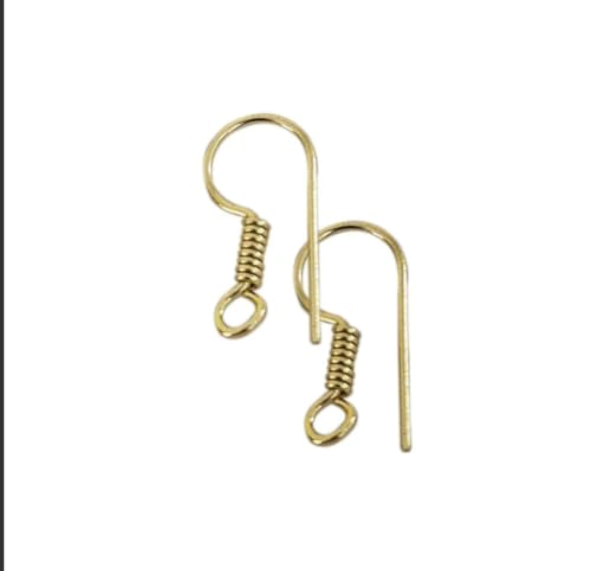 Gold Plated Earring Hooks for Jewellery Making