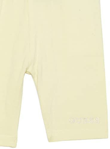 Guess Baby Girls Chambray Top And Embroidered Logo Stretch Jersey Leggings 2 Piece Set, Blue Embroidery, 18 Months Us #TOP3