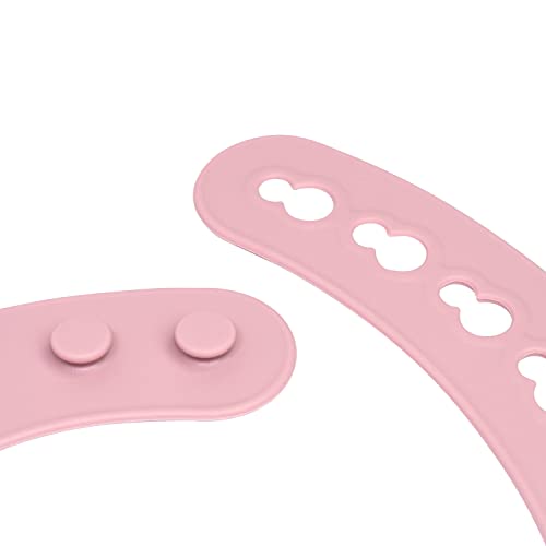 Babador Silicone Freso Baby Alimentação Bebê Introdução Alimentar BLW Impermeável Fecho Ajustável co