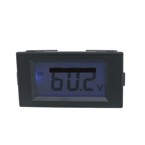 LCD Digital Panel Voltmeter DC 20-80V Blue backlingt DC Monitor Voltage Meter