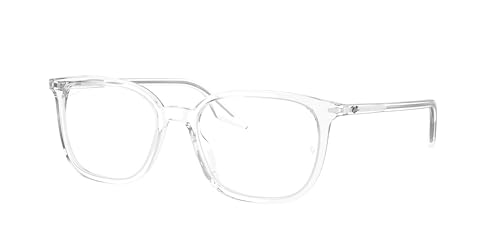 Image of Ray-Ban unisex-adult Rx5406f Low Bridge Fit Square Prescription Eyewear Frames