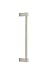 Alno D718-8-SN Contemporary II Modern Appliance Pull, Satin Nickel