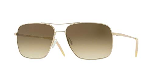 New Oliver Peoples 0OV1150 S CLIFTON 503585 GOLD Sunglasses