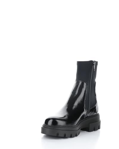 Bos. & Co. PATENT/TRICO SIDE ZIP BOOT - FIVE3