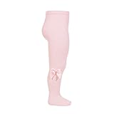  Condor - Justaucorps uni avec nœud bébé-Enfants Couleur : Rose Taille : 0