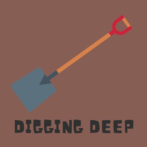 Page de couverture de Digging Deep