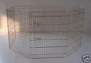 BestPet 48" Gold Pet Dog Cat Play Exercise Pen