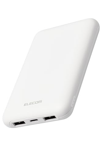 エレコム モバイルバッテリー 大容量 10000mAh USB PD対応 20W Type-C×1 USB-A×2...