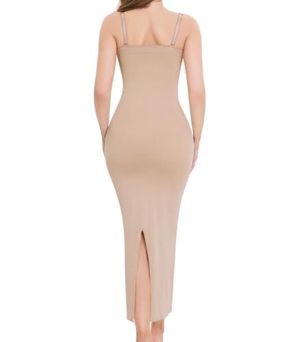 Strapless Shapewear Slip for Under Dresses Full Slip Dress for Women Tummy Control Seamless Body Shaperwear dress2