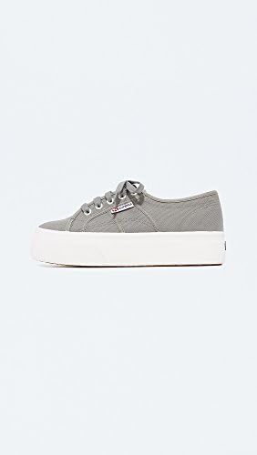 Superga Women's 2790 Platform Sneaker, Grey Sage, 39.5 EU/8.5 M US | Image 3