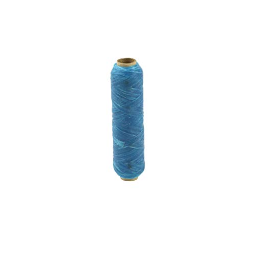 Hilo turquesa encerado 20 yd para manualidades miniatura 1