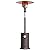 EAST OAK 48,000 BTU Patio Heater for Outdoor Use With Round Table Design, Double-Layer Stainless Steel Burner and Wheels, Outdoor Patio Heater for Home and Commercial, Bronze