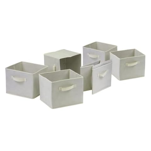 HomeStock Capri Foldable Fabric Baskets Cover