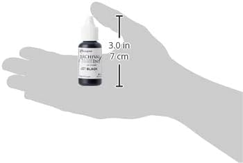 Miniatura 4 de Ranger Archival Pad Reinker 0.5 onzas, negro azabache