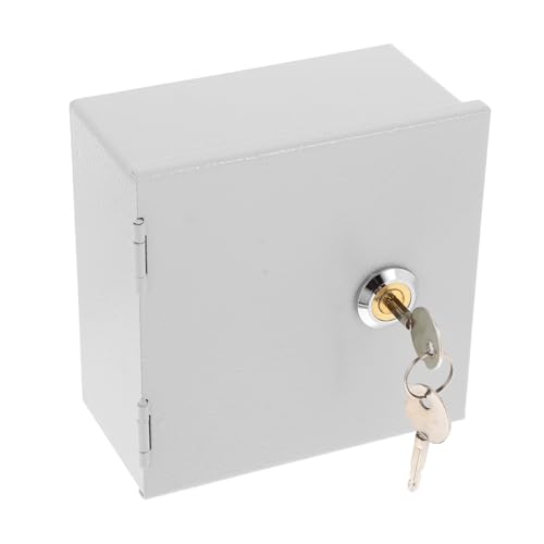 HOMOBABE Scatola Elettrica Esterno Inossidabile Con Serratura e Chiavi Resistente Alle Intemperie Protezione Per Prese e Interruttori Sicurezza Antifurto Per Uso Domestico e Commerciale