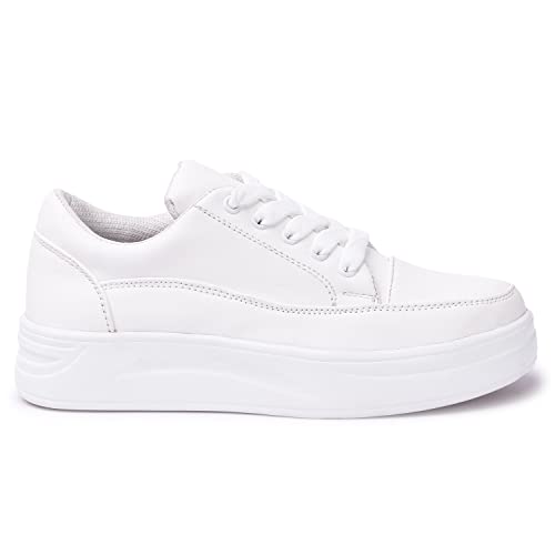 Vendoz Women Casual Stylish Sneakers I Cushioned Insole I All Day Comfortable I Lightweight and Stylish Shoes for Girls CNV7018