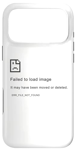 Failed to Load Image ? Programmer Funny PC Error Graphic �X�}�z�P�[�X iPhone 17 Pro Max �p