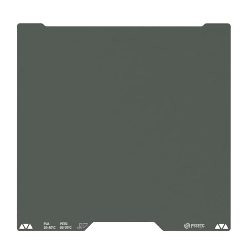 3D Printer Platform CryoNix 355x346mm Cold Build Plate for Bambu Lab H2D: Double Sided Textured Removable and Flexible S