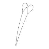 Câble de verrouillage de porte — ce câble réglable en acier inoxydable pour verrous de portail s’adapte à différents types de verrous