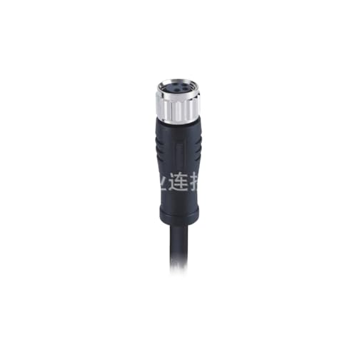 Connecteur M8 femelle 4 broches A-Code tête moulée et câble aviation haute fidélité