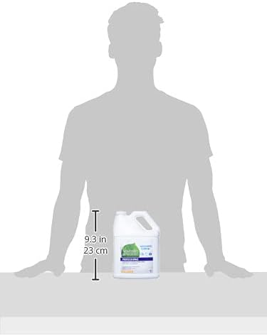 Single Seventh Generation Professional Glass and Surface Cleaner Refill, Free and Clear, Unscented, 128 Fluid Ounce - 1 Each