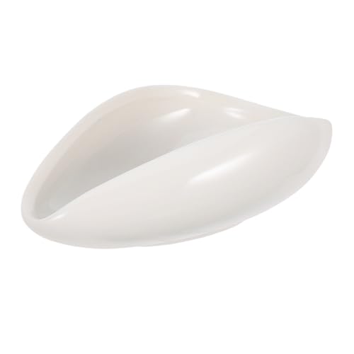 ASAKKURA エスプレッソ用セラミック投与トレイ 精密計量スプーン付き コーヒー豆計量器具 多機能コーヒー豆サンプルディッシュ キッチン テ