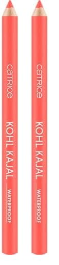 Catrice Kohl Kajal Waterproof, Lápiz para kayal, n.º 180, rojo, definir, brillante, brillante, vegano, impermeable, sin micropartículas de plástico, sin nanopartículas, 1 unidad (0,78 g)