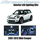 XtremeVision Interior LED for Mini Cooper 2007-2012 (10 Pieces) Cool White Interior LED Kit Package+ Installation