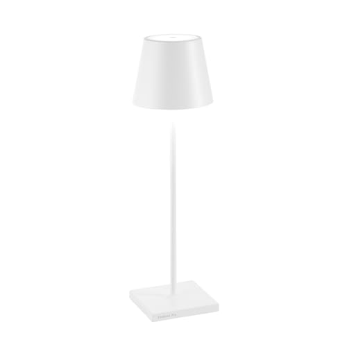 Zafferano Poldina Pro Rechargeable Cordless Lamp White