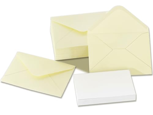 �N���[���M�t�g�J�[�h���� �󔒃J�[�h�t�� 4x2.75�C���` �~�j���� ���h����(50���A�N���[���z���C�g�A4x2.75) 50���p�b�N