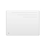  BESTHERM - Radiateur électrique fixe à inertie sèche fonte 1000W Bestherm MOTU horizontal blanc