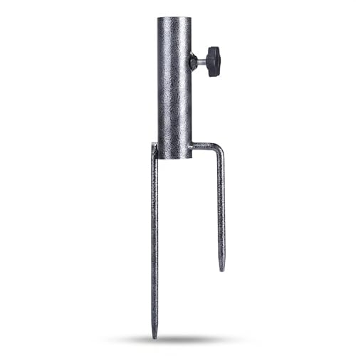 Aeutabs Erdspieß Sonnenschirm Schirmständer Sonnenschirm Rasendorn Rasendorn Sonnenschirmständer Sonnenschirmhalter für Sonnenschirm Gartenschirm Angelschirm