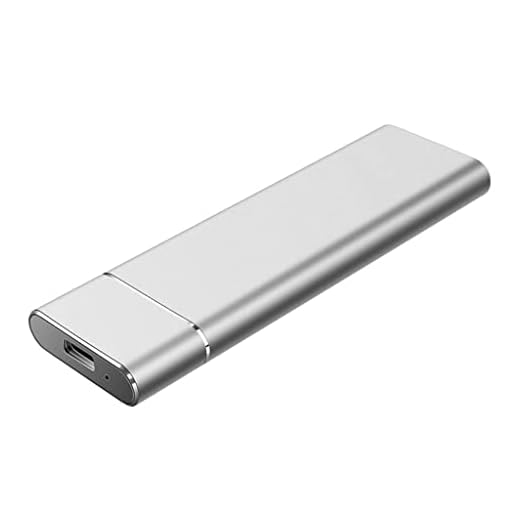BäRbar Extern ssd Bärbara SSD, USB 3.1 Extern Ssd Extern hårddisk, 1 tb bärbar extern SSD USB3.1 Extern Ultra Speed ​​Solid State Drive USB-C Mini extern Ssd Kompatibel for Mac, PC, Skrivbord, bärbar
