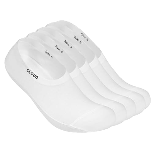 Image of Cloud Ankle Socks for Women & Men - Thin Comfortable Non Slip Invisible Low Cut Cotton No Show Socks for Casual & Formal Wear