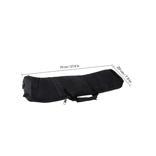 Bolsa de trípode fotográfico de tela Oxford negra con asa de transporte cómoda 2