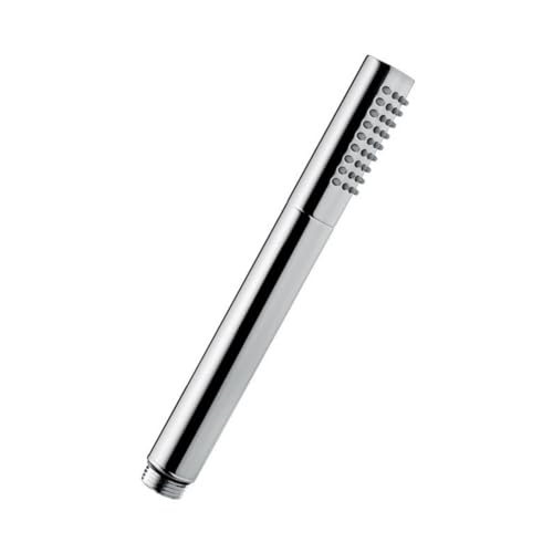 Paffoni Doccetta Tonda Master Zdoc067cr, Telefono Doccia Cilindrico Monogetto con Attacco Universale G 1/2', Ottone Cromato Lucido