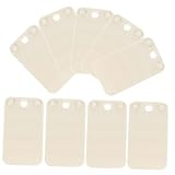 Operitacx 30 Stück Booster-Pad Sofa -Tisch Nivellierfüße SHILS Tischstabilisatoren Nivellierpads Nivellierscheiben für Toiletten Richtmaschine für Wohnmöbel Plastikmöbel Plastik pp Weiß