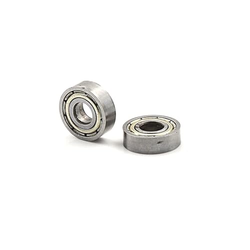 Rodamientos 695ZZ 5x13x4 mm pack de 10 piezas miniatura en color blanco 2