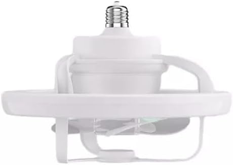 Ventilador de Teto com LED e Controle Remoto – Silencioso, Aromatizador, Luz Regulável e Timer – 26c