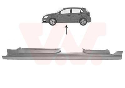 VAN WEZEL 5863103 Einstiegblech Links Für VW GOLF  Produktbild-Vorschau 2