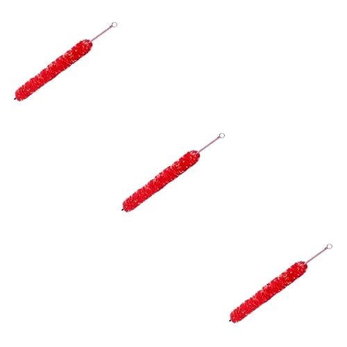Abaodam 3pcs Clarinet Moisture Cleaner Fiber Brush Tool Cleaning Rod Saver Easy to Use Lightweight for Clarinet