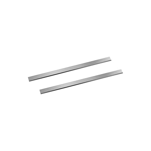 szkoo 2pcs 304 Edelstahl Flachstange, 8 * 10 * 200mm (TxWxL) gebürstet Finish Trim Streifen Edelstahl Flachstahl für Küche DIY Handwerk machen