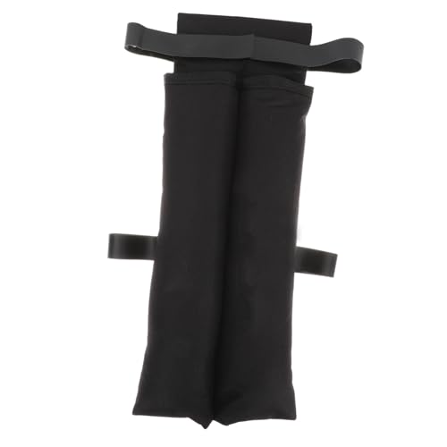 Yardwe Drumstick Organizer Bag Portable Drumstick Pouch for Drummers Durable Canvas Storage Holder for Drumsticks and Accessories Professional Drum Stick Carrier for Percussion