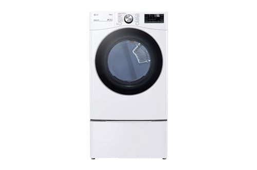 Image of LG 7.4 cu. ft. Ultra-Large Capacity Smart Wi‑Fi Enabled Front-Load Gas Dryer with TurboSteam and Built-In Intelligence