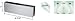 CRL Aluminum Finish EUR Series Top or Bottom Patch Fitting - Less Insert