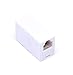 Telephone Cord Coupler - Landline Phone in Line Coupler - 4 Conductor (2) Telephone Lines - 2 Pack (White)