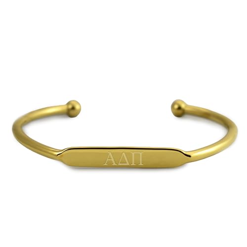 19 Thoughtful Gift Ideas for Sorority Girls in 2026 13 Alpha Delta Pi Greek Letter Bracelet