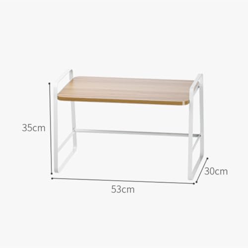 Étagère micro-ondes empilable : support de cuisine multicouche - 3