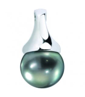 Pendentif Perle de Tahiti HAU, un bijou en argent d'exception aux reflets uniques